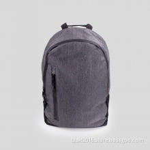 Black and gray casual backpack